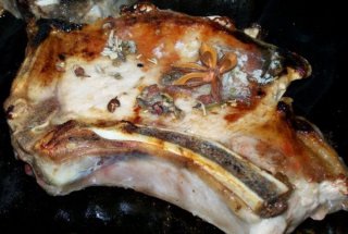 Cotlet de porc cu cartofi umpluti