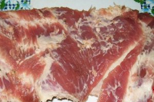 Piept de porc cu mazare si friganele