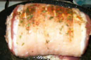 Piept de porc cu mazare si friganele
