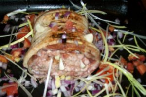 Piept de porc cu mazare si friganele