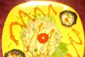 Salata Rustica si Ciuperci la gratar