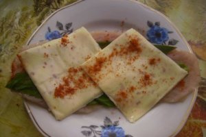 Piept de pui umplut