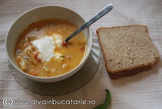 Ciorba de fasole pastai cu corcoduse