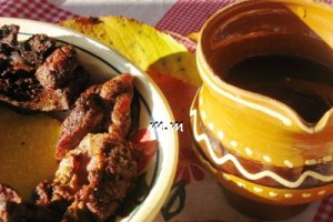 Pastrama de oaie si muschiulet de berbecut la gratar