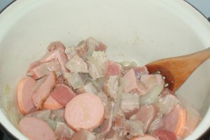 Tochitura a la Gilda cu mamaliguta