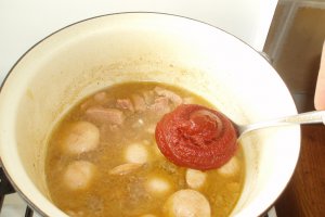 Tochitura a la Gilda cu mamaliguta