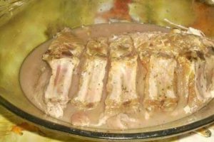 Cotlet de porc la tava