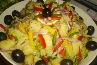 Salata Orientala de post reteta traditionala romaneasca