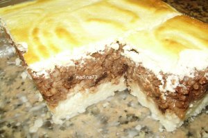 Budinca de orez cu ciocolata si branza