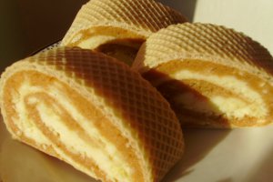Rulada cu caramel si mascarpone