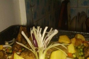 Muschi de vita cu legume la cuptor