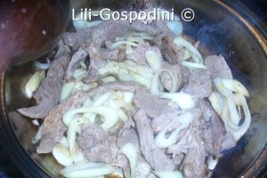 Carne de vitel cu legume
