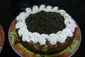 Tort  de ciocolata "Dots" cu visine din alcool