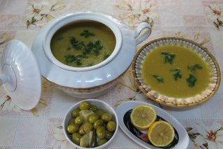 Supa crema de linte( de post)- 