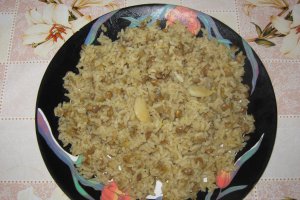 Kuşeri- Orez cu linte si macaroane( de post)