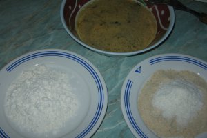 File de merluciu pane