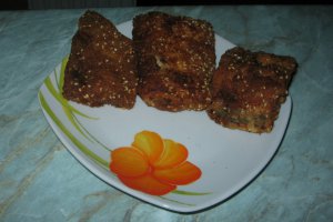 File de merluciu pane
