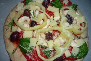 Veggie pizza