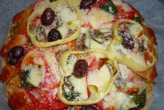 Veggie pizza