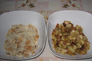 Fatuş - Salata de paine ( de post)