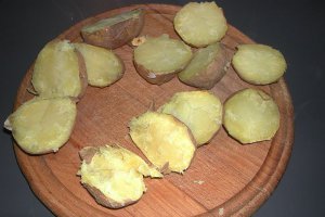 Cartofi copti de 2 ori