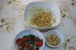 Salata de cuşcuş( de post)