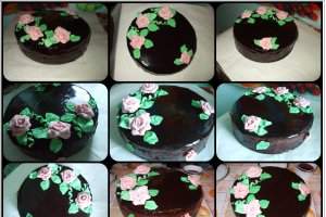 Tort cu mascarpone si caramel