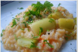 Pilaf de orez cu praz(de post)