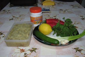 Baba Ghanouj( salata de vinete -stil arab)-de post