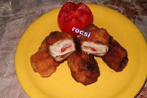 Rulouri de pui cu suc de rosii