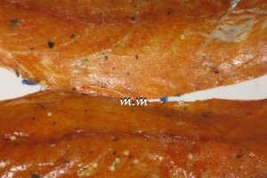 Rosii umplute cu salata de icre "afumata"