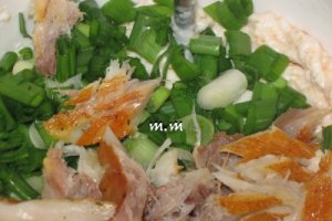Rosii umplute cu salata de icre "afumata"