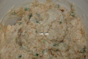 Rosii umplute cu salata de icre "afumata"
