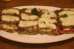 Aperitiv cu carne tocata