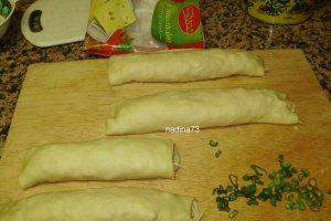 Baghete  cu bacon si cascaval
