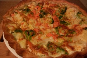 Tarta vegetariana