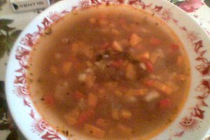 Ciorba de fasole boabe