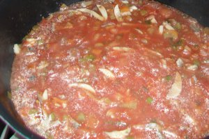 Conopida cu legume si pui