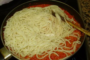 Spaghete  cu ciuperci (post)