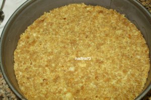Cheesecake cu ciocolata alba si neagra