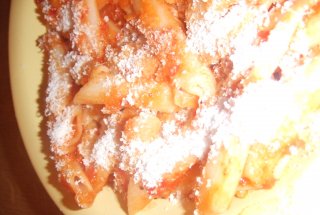 Penne cu zacusca