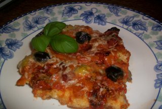 Pizza turnata