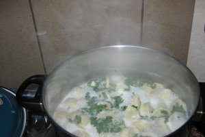 "Şişbarak bi laban"- Placintele cu carne in supa de iaurt
