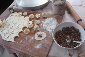 "Şişbarak bi laban"- Placintele cu carne in supa de iaurt