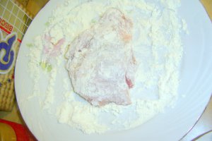 Pulpe de pui crocante