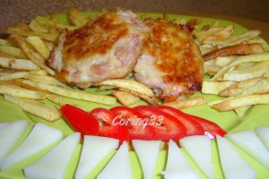 Pulpe de pui crocante