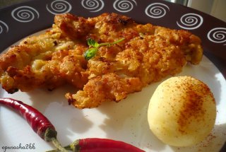 Snitzele de pulpe de curcan dezosate si marinate