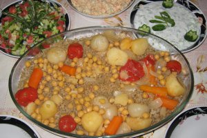 "Maftoul "cu pui- specific Palestinei