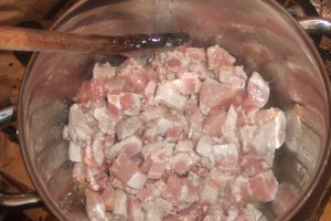Gulas cu carne de porc