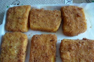 Mamaliga cu branza, pane